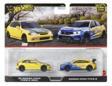 Mattel Hot Wheels '99 Honda Civic Type-R (EK9) &amp; Honda Civic Type-R, JBL00