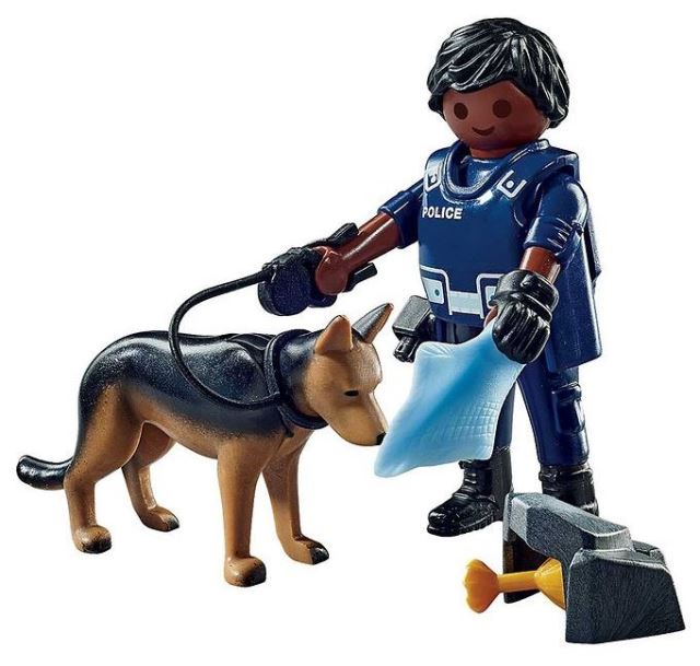 Playmobil 71162 Policajt so služobným psom