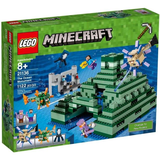 LEGO® Minecraft 21136 Památník v oceánu