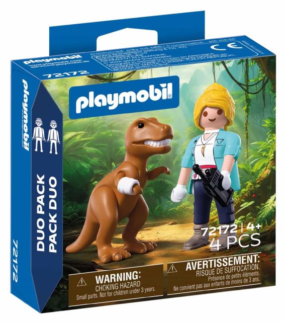 Playmobil 72172 DuoPack T-Rex s vedkyňou
