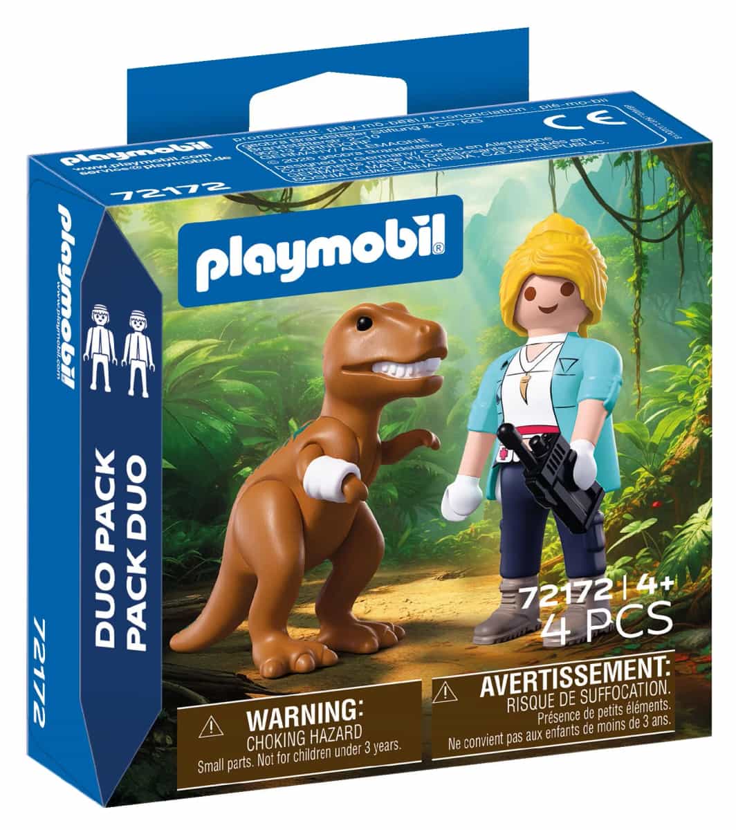 Playmobil 72172 duopack t-rex s vědkyní