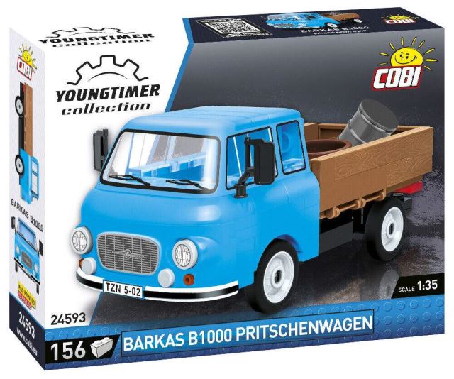 Cobi 24593 Youngtimer Barkas B1000 nákladné vozidlo