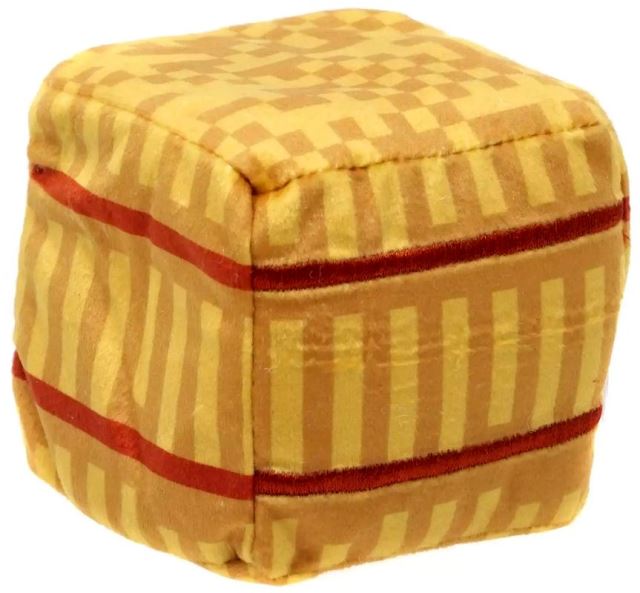 Mattel MINECRAFT Plyšové bloky 8 cm HAY BALE