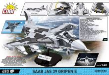 Cobi 5820 Švédske stíhacie lietadlo Saab Jas 39 Gripen E (5)