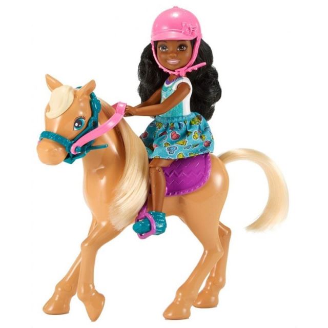 Barbie Chelsea s poníkem, Mattel FRL84