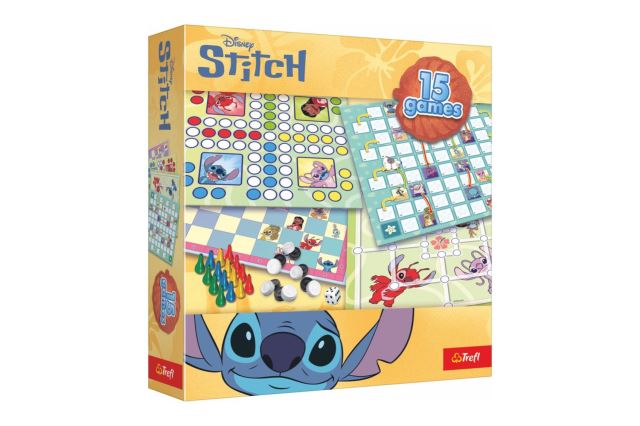 Trefl Sada 15 hier Stitch spoločenská hra