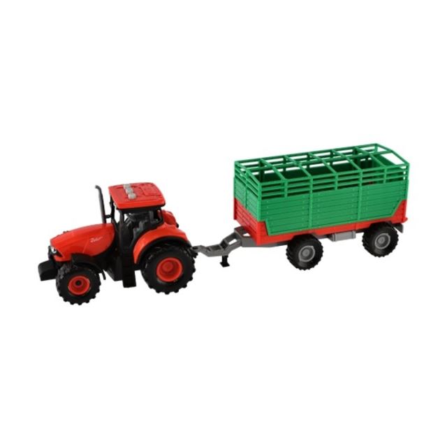 Traktor Zetor s vlečkou na zotrvačník so svetlom a zvukom