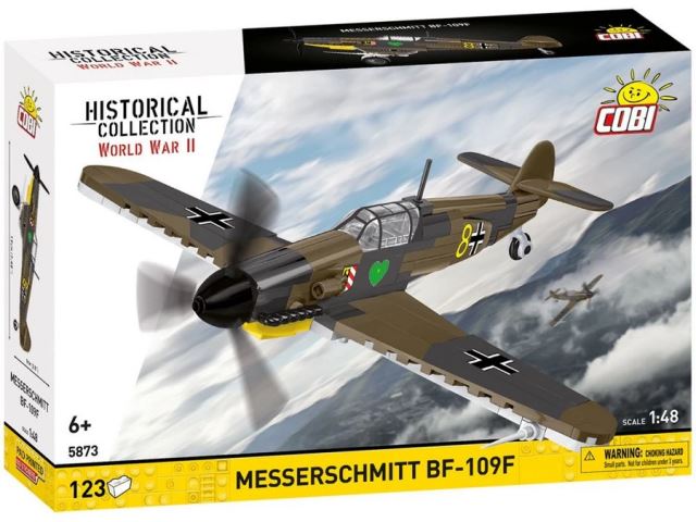 Cobi 5873 II WW Messerschmitt BF-109F, 1:48, 123 k