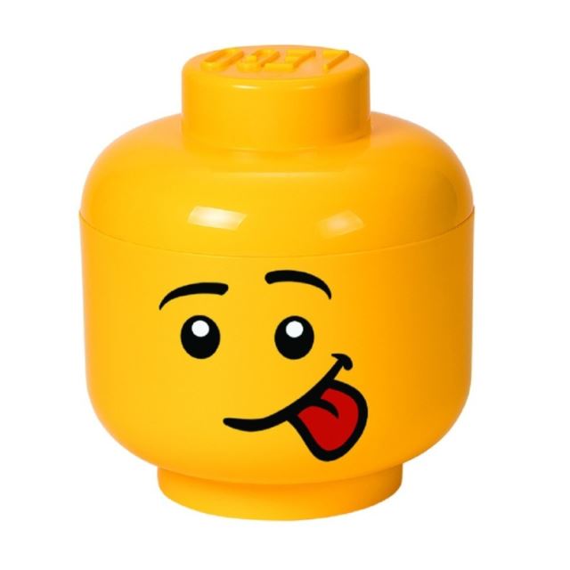 LEGO® Box hlava Silly (kluk) velikost S