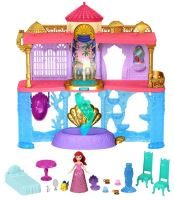 Mattel Disney Princess Malá bábika Ariel a kráľovský zámok, HLW95 (2)