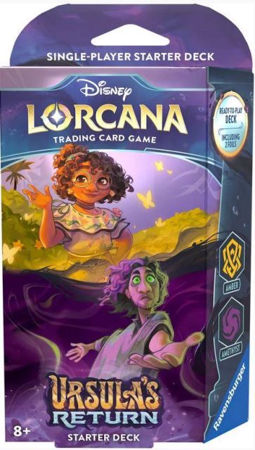 Disney Lorcana: Ursula's Return - Starter Deck Amber & Amethyst