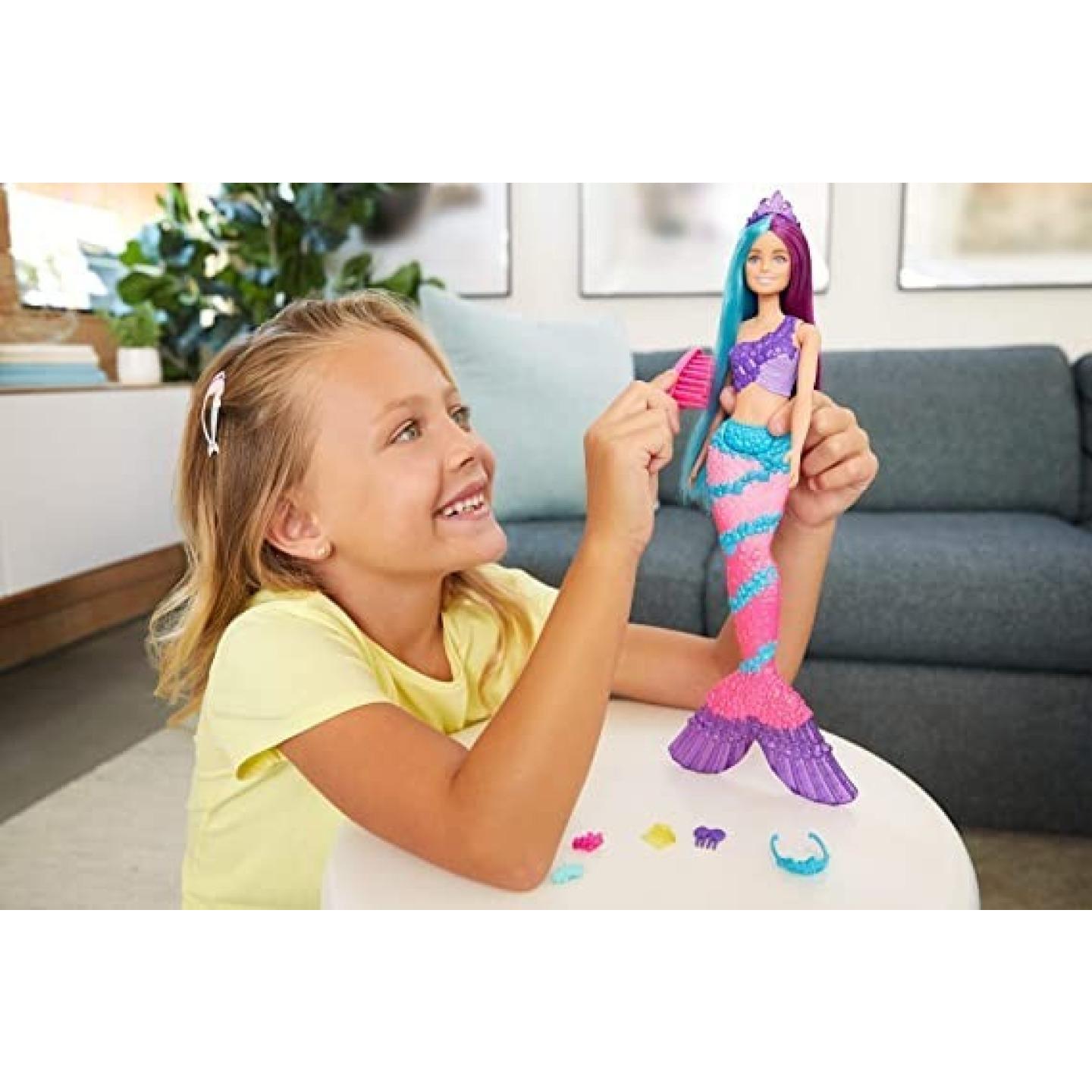 Barbie Mořská panna s dlouhými vlasy, Mattel GTF39
