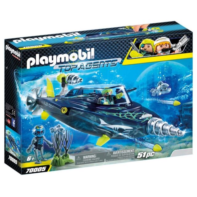 Playmobil 70005 Team S.H.A.R.K. Drill Destroyer