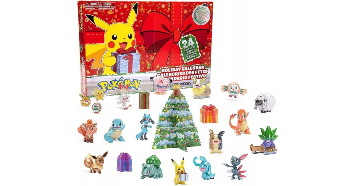 Jazwares Adventní kalendář Pokémon Legenio Specialista na