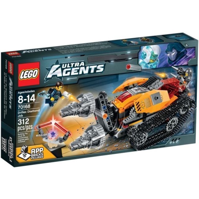 LEGO Agents 70168 Drillex krade diamant