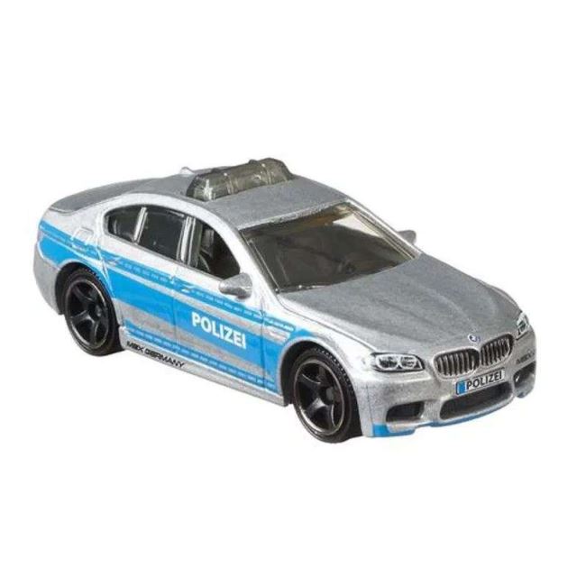Matchbox Nejlepší německé angličáky BMW M5 Policie, Mattel GWL54