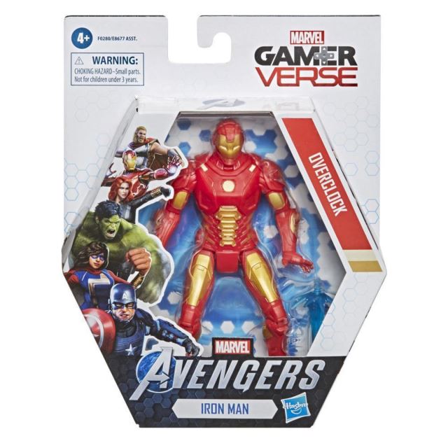 Avengers akčná figúrka  Iron Man OVERLOCK 15cm, Hasbro F0280