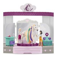 Schleich 42588 Horse Club Salón krásy pre kone (9)