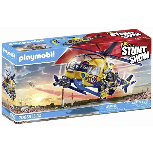 Playmobil® Stuntshow 70833 Helikoptéra s filmármi