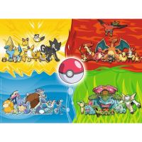 Ravensburger 10035 Puzzle Druhy Pokémonů XXL 150 dílků (1)