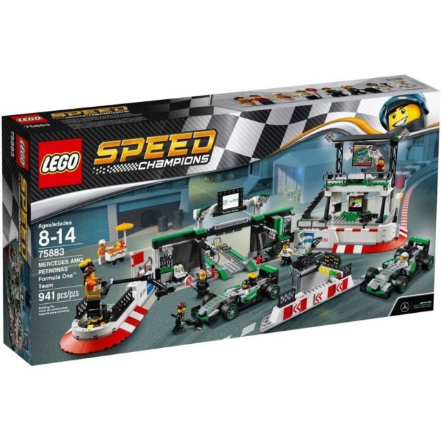 LEGO Speed Champions 75883 MERCEDES AMG PETRONAS Formula One™ Team