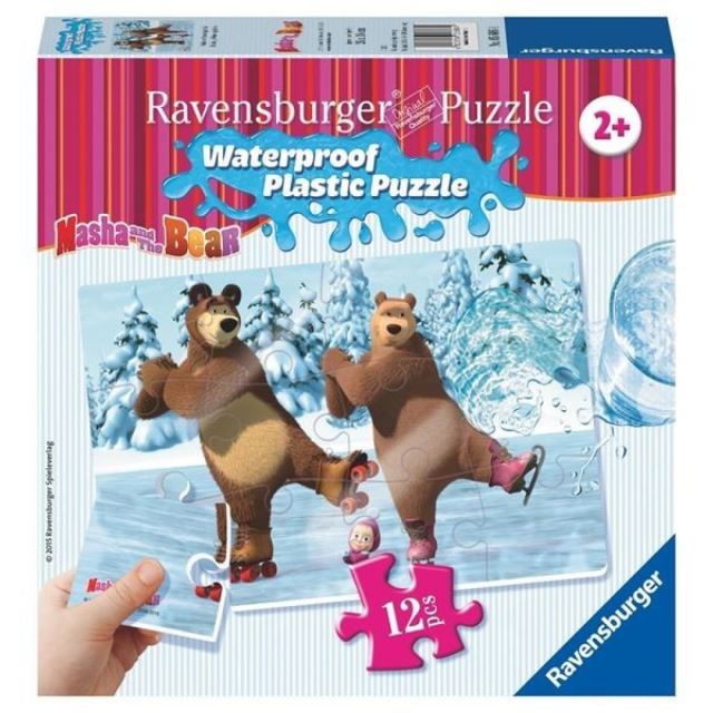 Puzzle Máša a Medvěd 12 plast. dílků Ravesburger