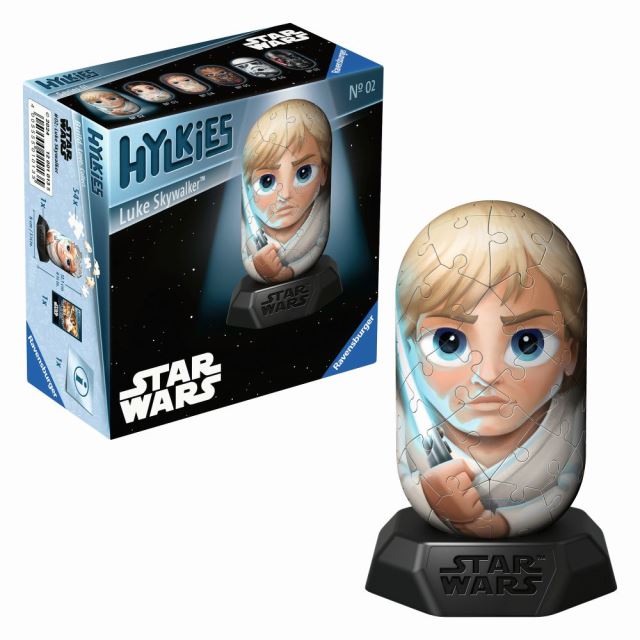 Ravensburger 01013 Puzzle 3D Hylkies: Star Wars: Luke Skywalker