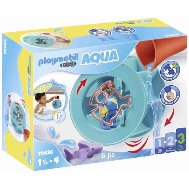 Playmobil 70636 Vodné koleso so žraločím mláďaťom