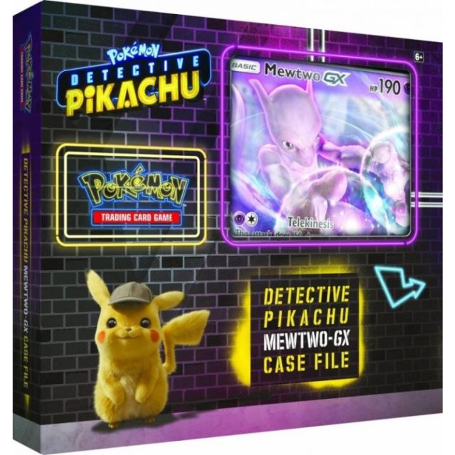 Pokémon TCG: Detective Pikachu Mewttwo-GX Case