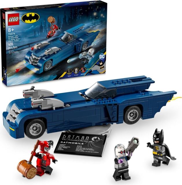 LEGO® DC 76273 Zostaviteľná figúrka: Batman™ a motorka Bat-Pod