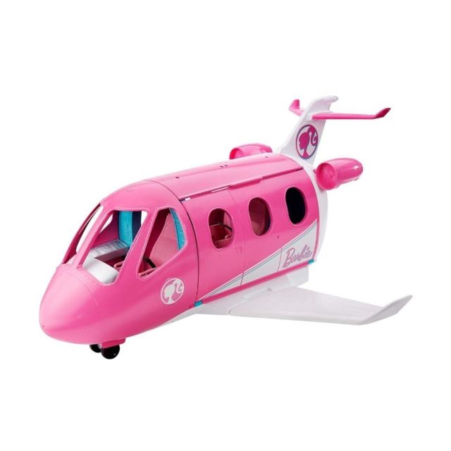 Barbie Tryskové letado s pilotkou Barbie, Mattel GJB33