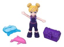 Mattel Polly Pocket Panenka Polly a aquarium, FRY33 (5)