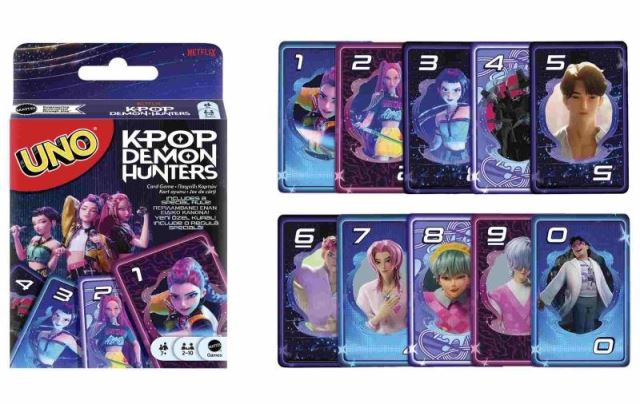 Mattel Karty UNO® K-POP: LOVKYNE DÉMONOV