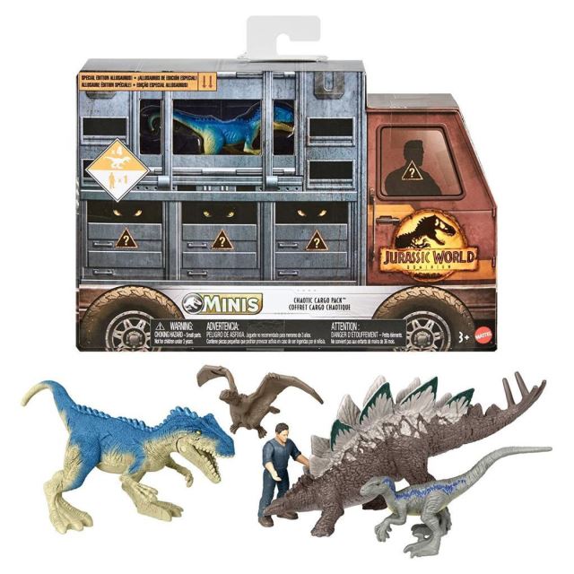 Mattel Jurský svet: Nadvláda Owen a 4 minidinosauri