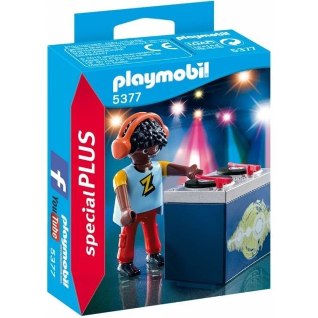 Playmobil 5377 DJ "Z" s mixážním pultem