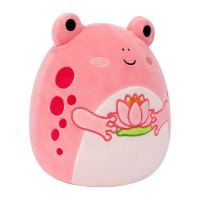SQUISHMALLOWS Ružová žaba s leknom - Lonina (5)