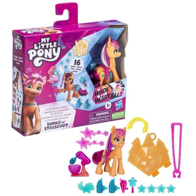 MLP My Little Pony KÚZELNÝ CUTIE MARK Sunny Starscout