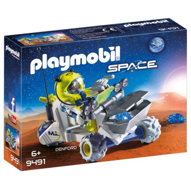 Playmobil 9491 Vesmírná tříkolka na Marsu