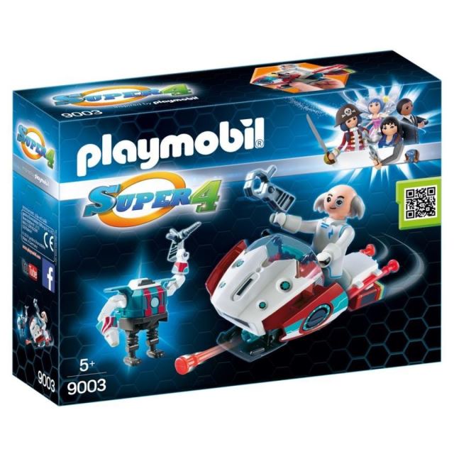 Playmobil 9003 Skyjet s Dr. X a robotem