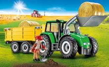Playmobil 9317 Traktor s prívesom (1)