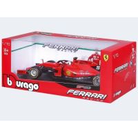 Bburago Kovový model auta Ferrari F1 2019 1:18, červená (1)
