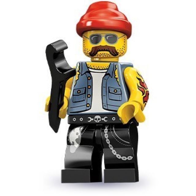 LEGO 71001 Minifigurka Motorkář