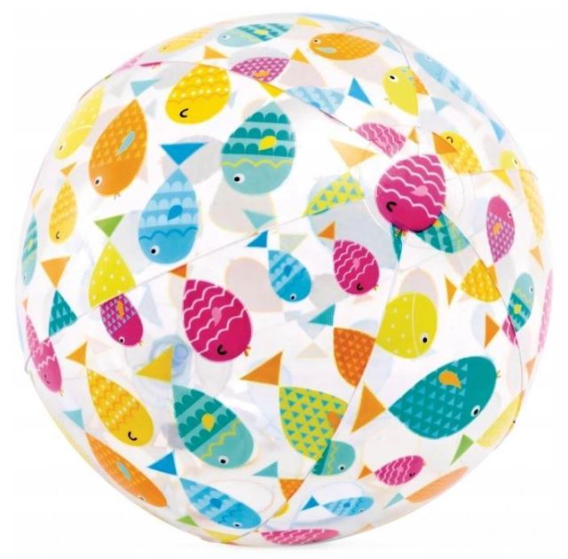 Intex 59040 Míč nafukovací Barevné rybičky, 51cm