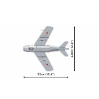 Cobi 2416 Korean War MIG-15 FAGOT, 1:32, 504 k, 1 f (4)