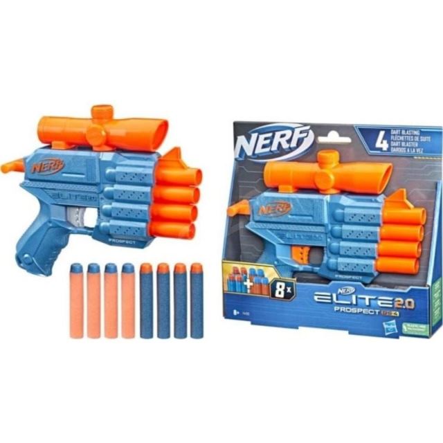 NERF Elite 2.0 pištoľ Prospect QS 4, Hasbro F4190