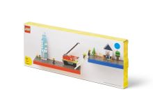 LEGO® polička na vystavenie stavebníc - modrá (8)