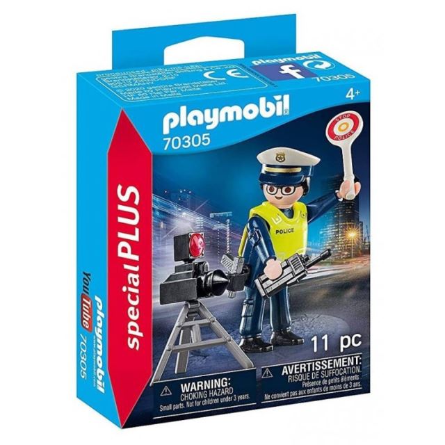 Playmobil 70305 Policista s radarem