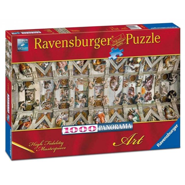 Ravensburger 15062 Puzzle Sixtinská kaple 1000 dílků