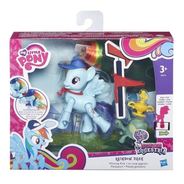 MLP My Little Pony - Poník Rainbow Dash s kamarádem