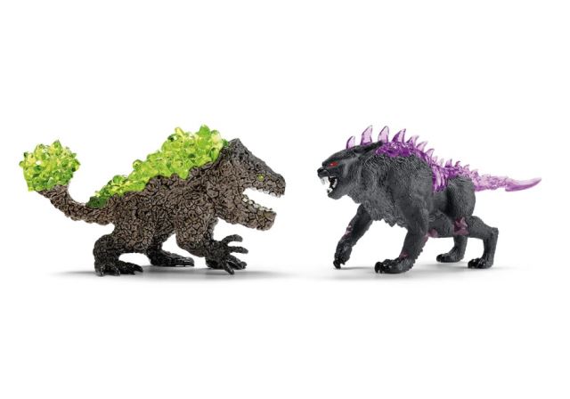 Schleich 70826 ELDRADOR® CREATURES Ľadový chrobák vs. Ohnivý kraken